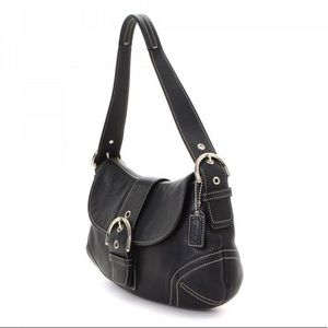 COACH LEATHER SATCHEL BAG